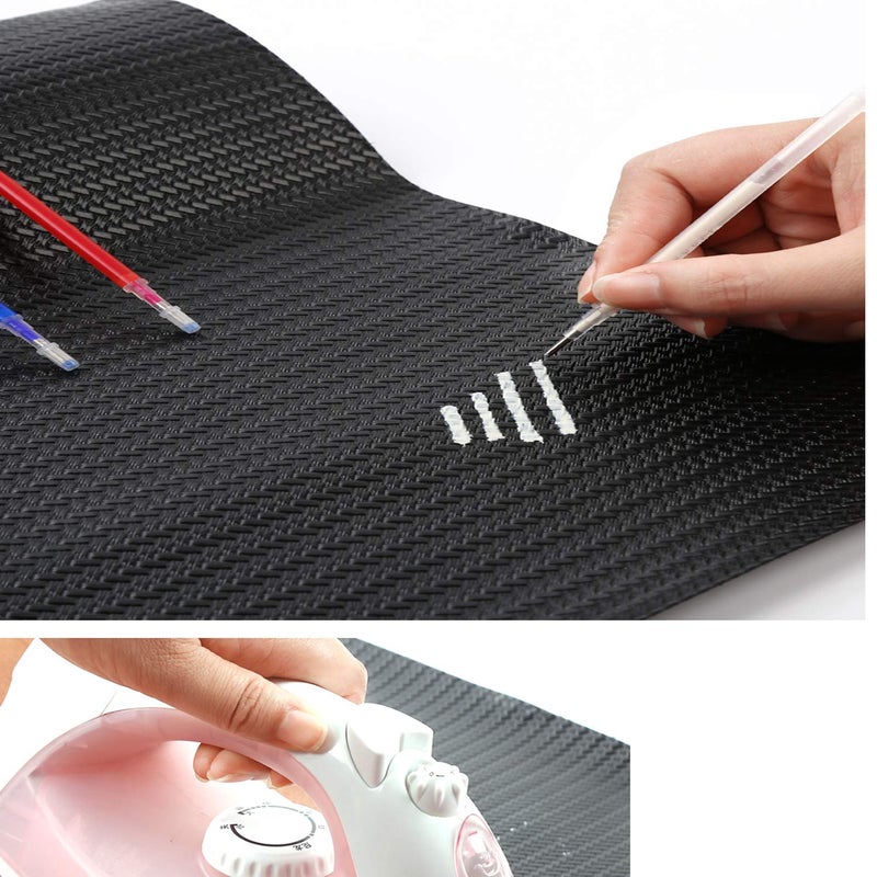 WedFeir Heat Erasable Fabric Marking Pens with 28 Refills for Tailors Sewing, and Quilting Dressmaking, 4 Colors Heat Erase Pens for Fabrics. - Image 5